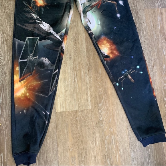 Star Wars Graphic Pants Men’s Sz S - Picture 4 of 8
